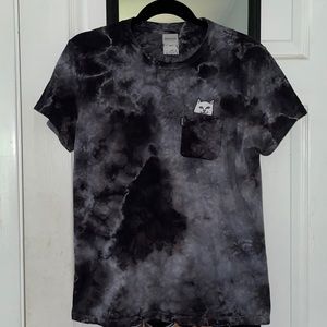 Tie-dye ripndip t-shirt